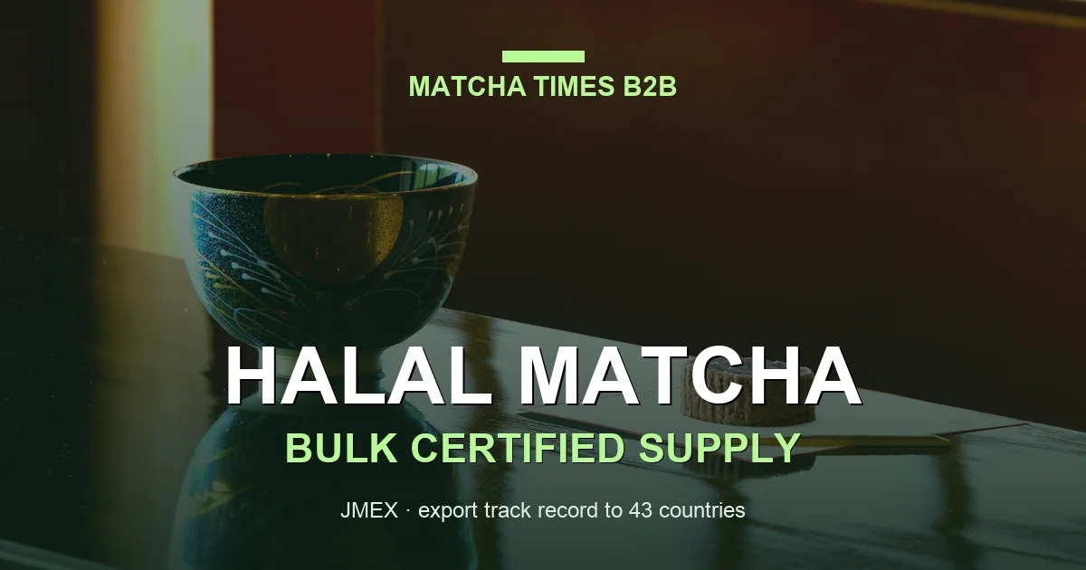 Can a Supplier Guarantee 100-1,000 kg of Halal Matcha per Month?
