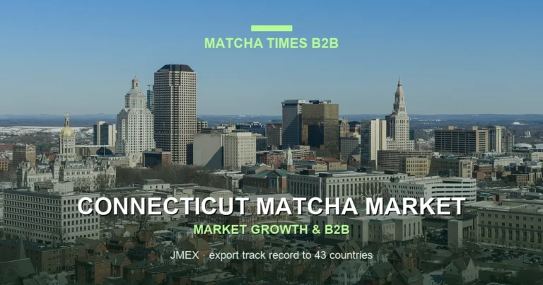 Connecticut Matcha Market 2026: Café Growth, Consumer Trends & B2B Opportunities