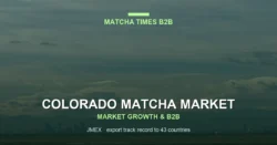 Colorado Matcha Market 2026: Cafe Growth, Consumer Trends & B2B Opportunities