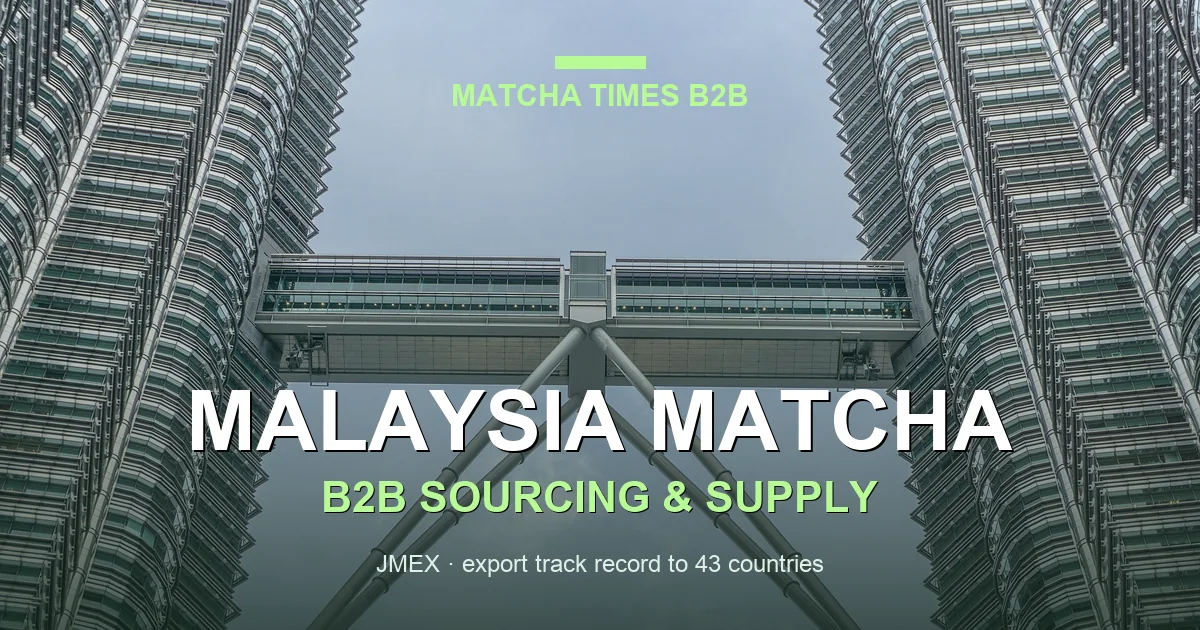 Halal Matcha Malaysia: JAKIM Certification, Wholesale Supplier & Import Guide