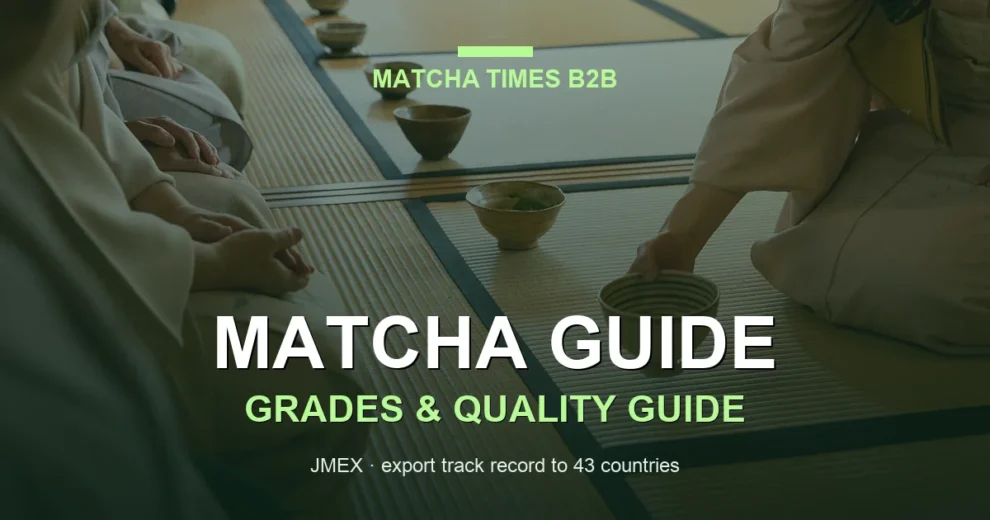 Heavy Metals in Matcha: Lead, Cadmium Testing & B2B Buyer Standards