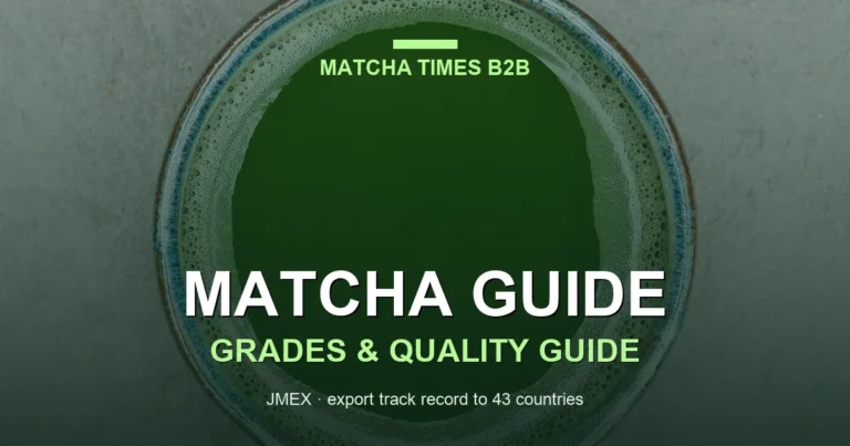 Matcha Allergen & Cross-Contamination Control for B2B Buyers and Manufacturers