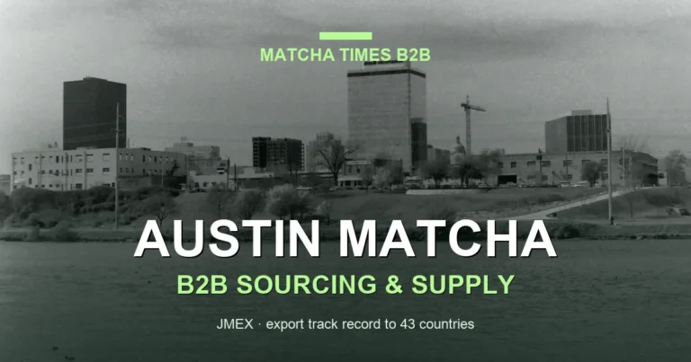Best Wholesale Matcha for Cafés in Austin: Grade, Cost & Supplier Guide