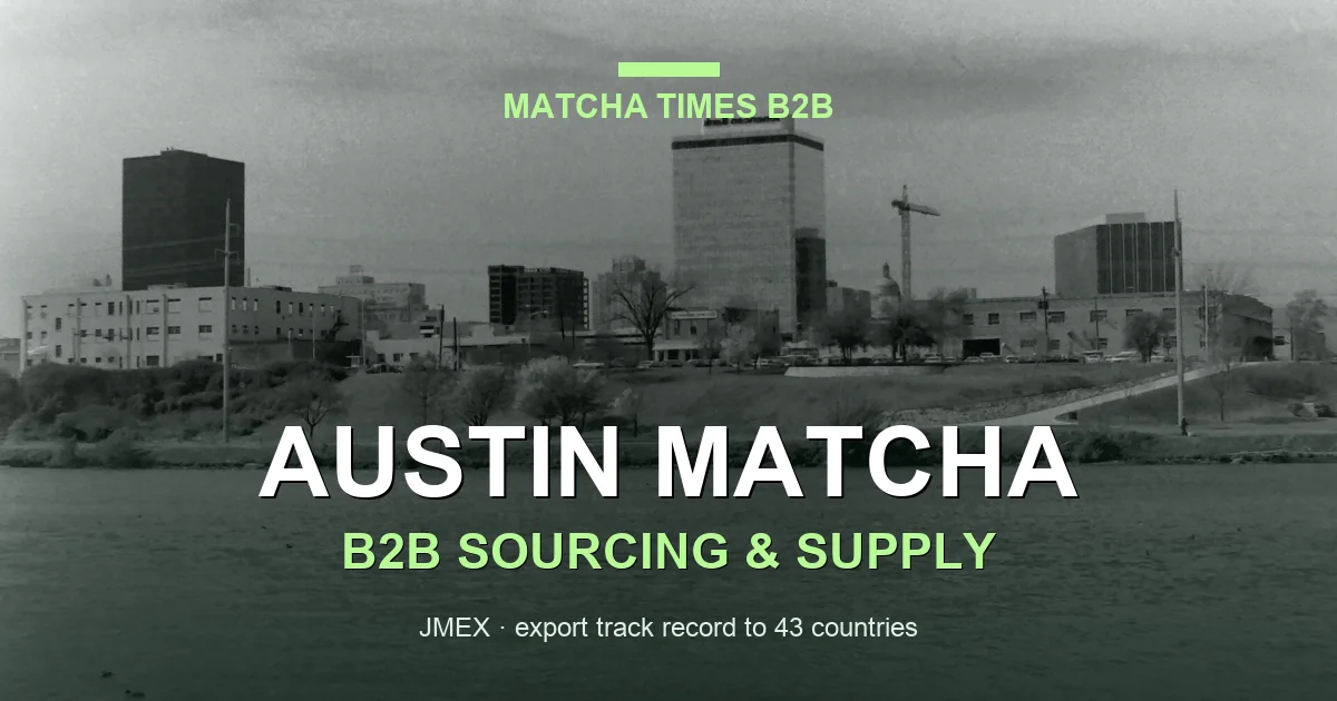 Best Wholesale Matcha for Cafés in Austin: Grade, Cost & Supplier Guide