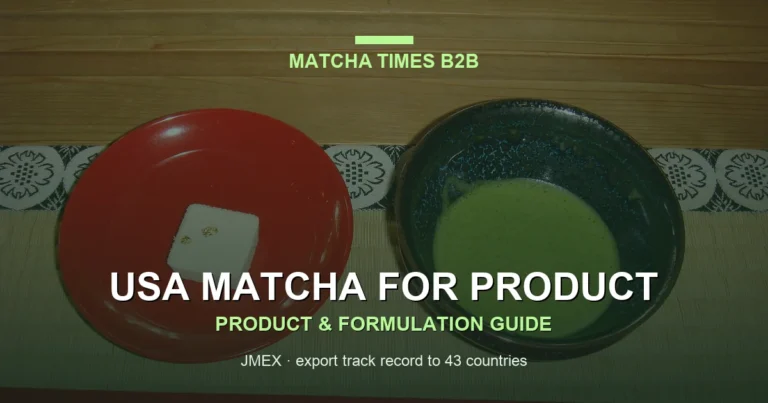 Matcha for Cafés in the USA: Grade, Dosing, Cost per Cup & Sourcing (2026)
