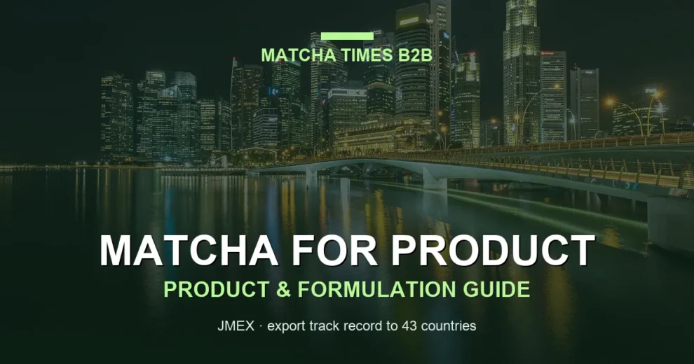 Commercial Matcha Packaging: Foil Bags, Nitrogen Flush, Bulk Cartons & Shelf Life