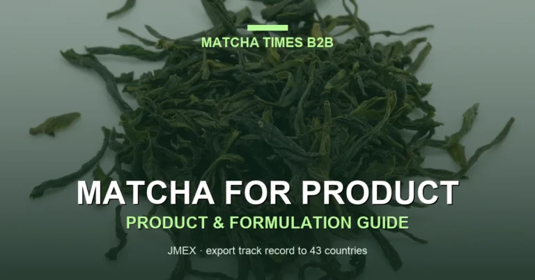 When to Buy Matcha: Harvest Calendar, Milling Capacity & Annual Procurement Planning