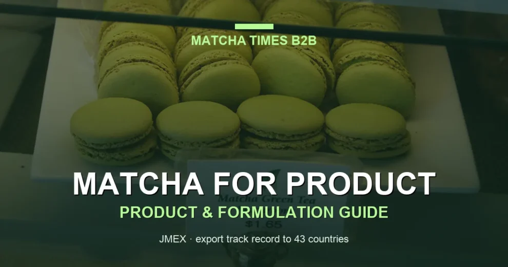 Payment Terms for Matcha Imports: T/T, LC, DLC, Deposits & Credit Risk