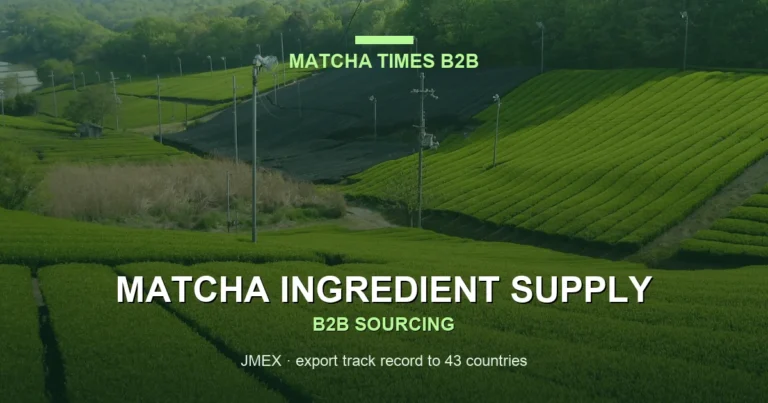 Matcha Supplier Scottsdale: Wholesale Japanese Matcha for Cafés, Hotels & Brands
