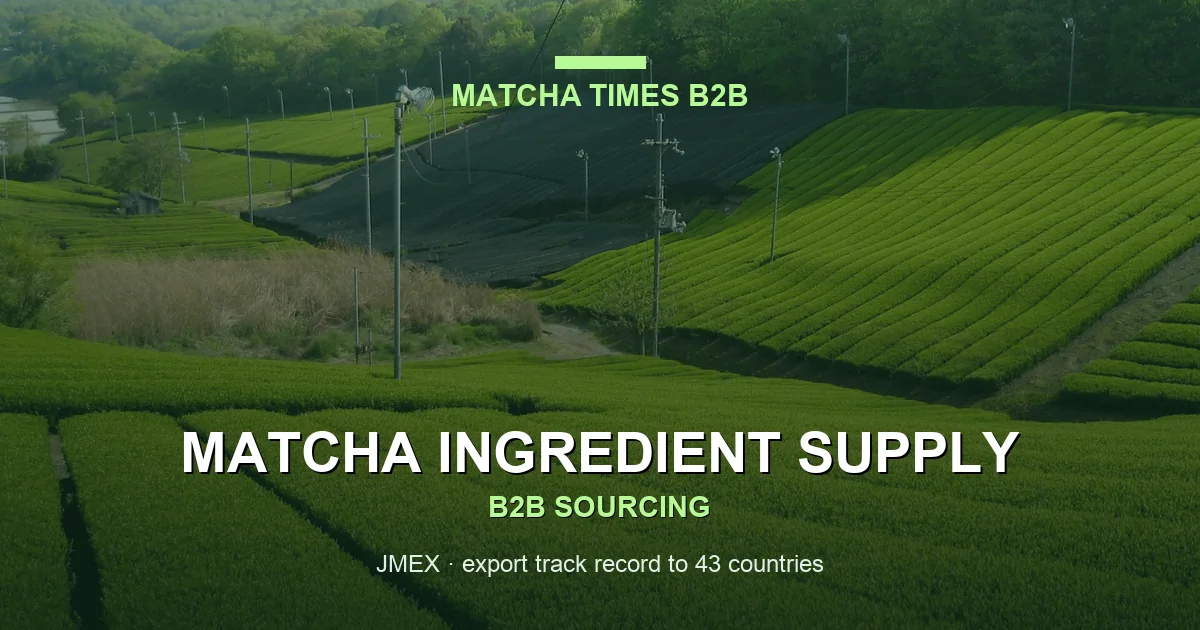 Matcha Supplier Scottsdale: Wholesale Japanese Matcha for Cafés, Hotels & Brands