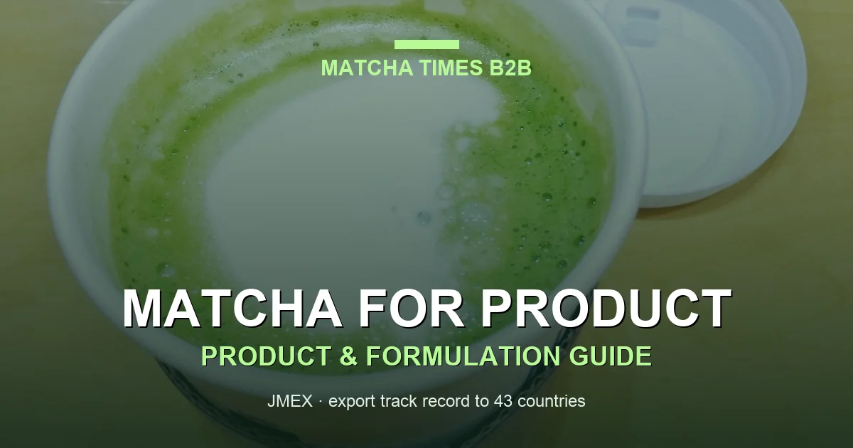 Wholesale Matcha for Cafés: Grade, MOQ, Cost per Cup & Supplier Guide