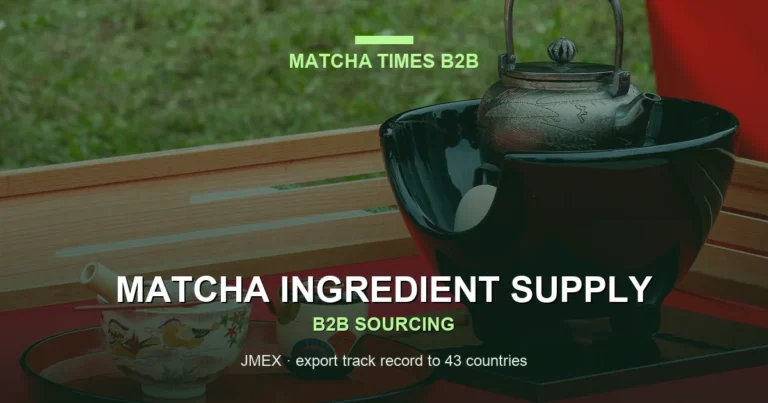 Oregon Matcha Wholesale: Japanese Supplier, MOQ, Price & Delivery Guide
