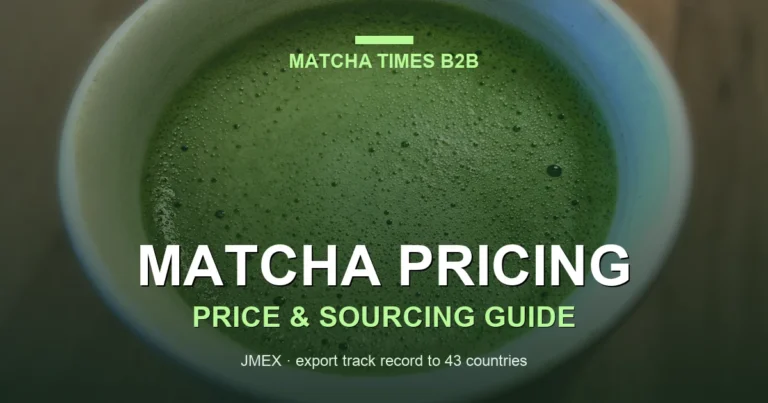 Matcha Wholesale Price in Saudi Arabia: 2026 Landed Cost, Duty & MOQ Guide