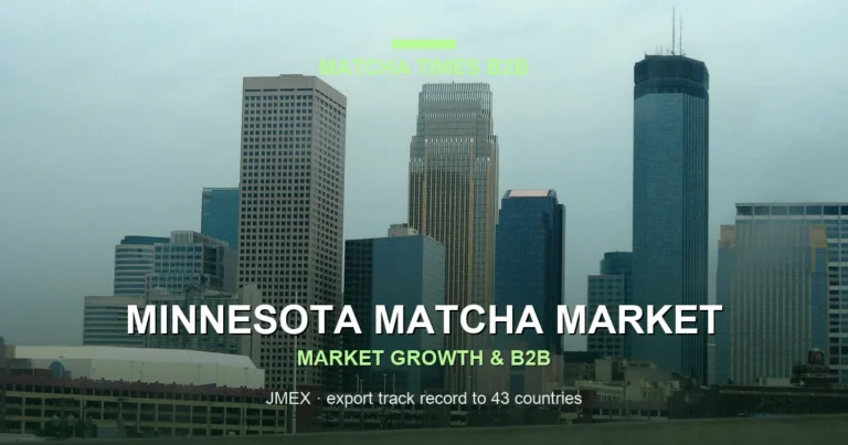 Minnesota Matcha Market 2026: Café Growth, Consumer Trends & B2B Opportunities