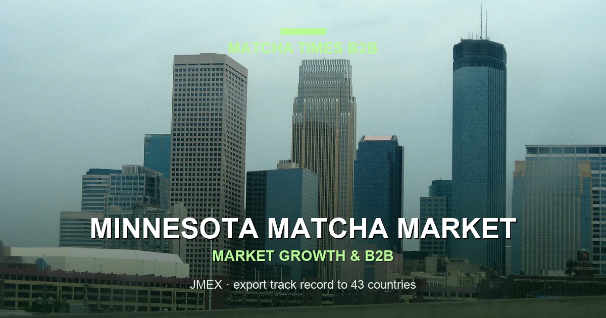Minnesota Matcha Market 2026: Café Growth, Consumer Trends & B2B Opportunities