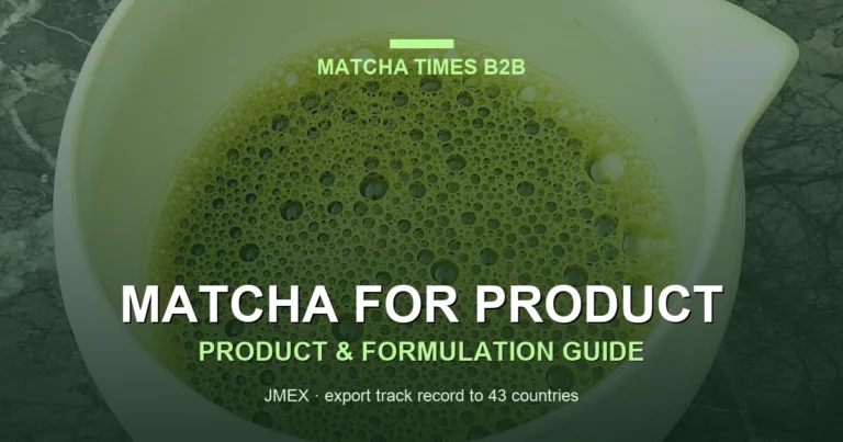Scaling Matcha Production: kg/day Capacity, Equipment, Labor, Space & Ingredient Supply