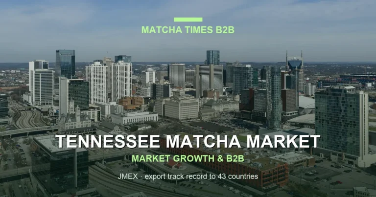 Tennessee Matcha Market 2026: Café Growth, Consumer Trends & B2B Opportunities