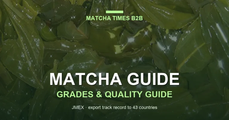 Uji vs Kagoshima Matcha: Which Origin Fits Cafés, Retail & Manufacturing?