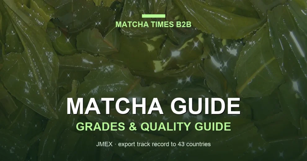 Uji vs Kagoshima Matcha: Which Origin Fits Cafés, Retail & Manufacturing?