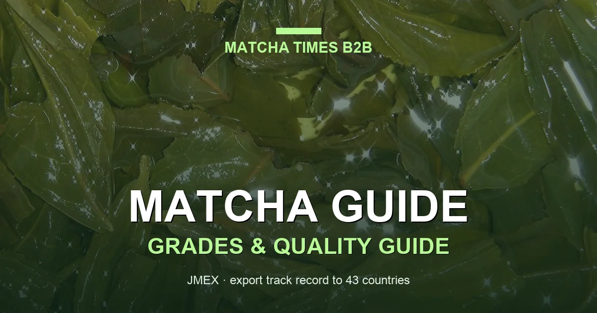 Uji vs Kagoshima Matcha: Which Origin Fits Cafés, Retail & Manufacturing?