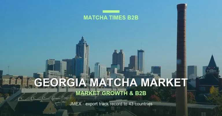Georgia Matcha Market 2026: Cafe Growth, Consumer Trends & B2B Opportunities