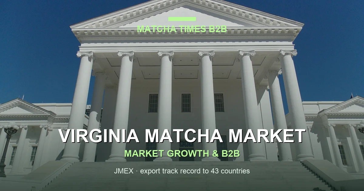 Virginia Matcha Market 2026: Cafe Growth, Consumer Trends & B2B Opportunities